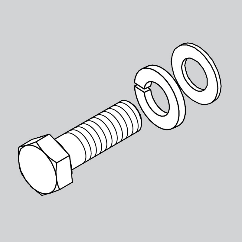 RMX Adjuster cover Fastening Set
