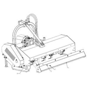 WFM 145/160/175/205/220 - Rear Cover Standard