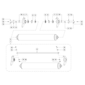 WFM 200/225 HD - Roller Assembly
