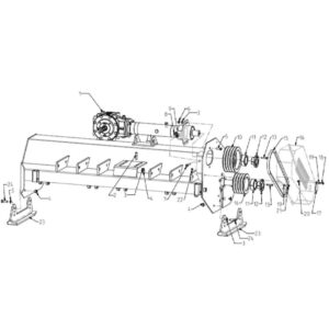 WFM 145/160/175/205/220 - Transmission & Skid