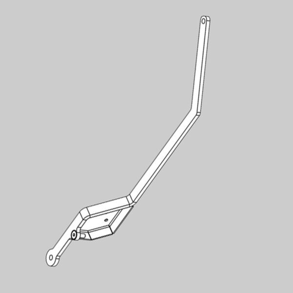 Wessex wx-46580 crx320 cable pull lever assembly-0